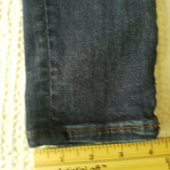 Loft Slim Pockets Skinny Crop Jeans Women's Size 27/4 Cotton Blend - Picture 12 of 13
